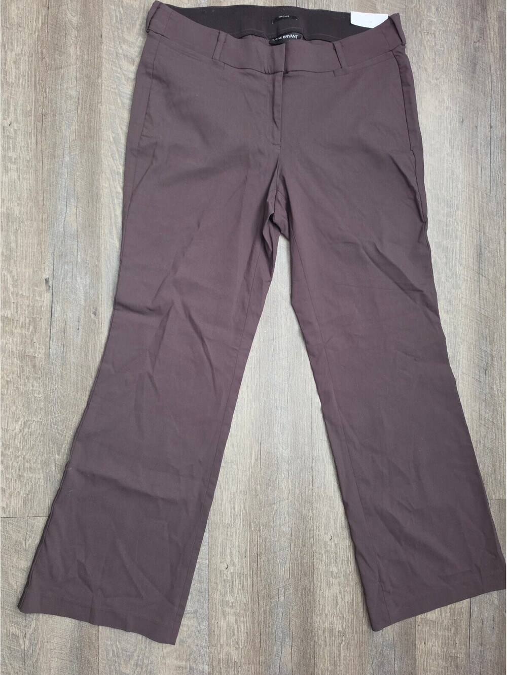 Lane Bryant The Allie Boot Women's Dress Pants Size 16R Purple